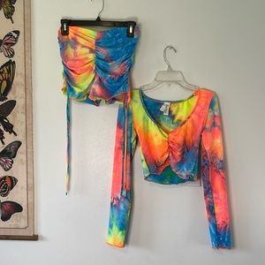 Festival tye dye set